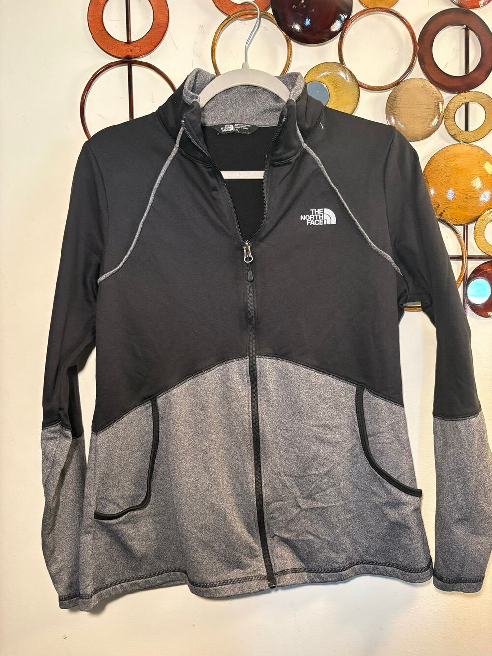 Women North Face large full zip lightweight athletic jacket